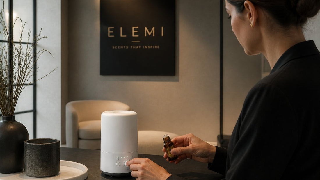 Geurintensiteit van diffuser nauwkeurig instellen